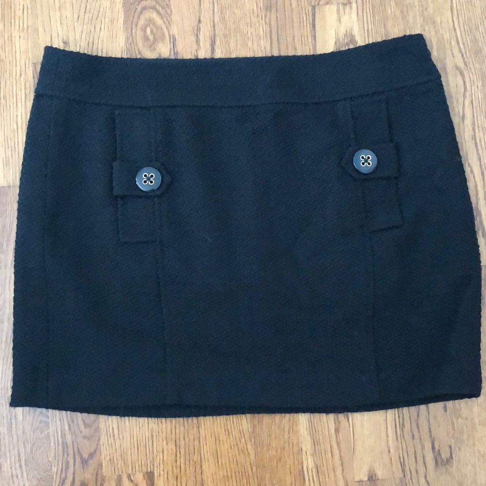 Banana Republic Black Winter Skirt Size 14